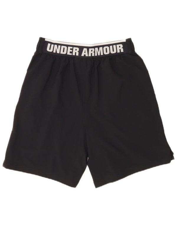 Pantaloni scurți sport grafic Under Armour pentru bărbați, medii, negri