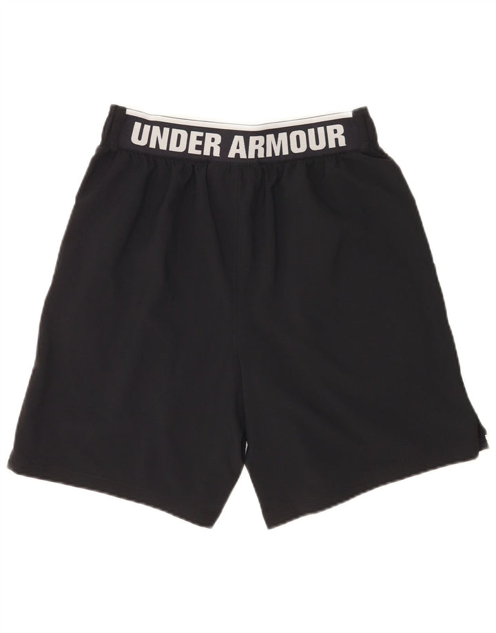 Pantaloni scurți sport grafic Under Armour pentru bărbați, medii, negri