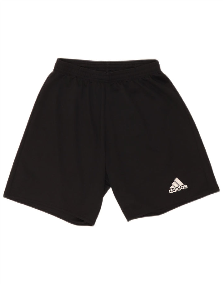 Pantaloni scurți sport adidas Climalite pentru bărbați, poliester negru mic