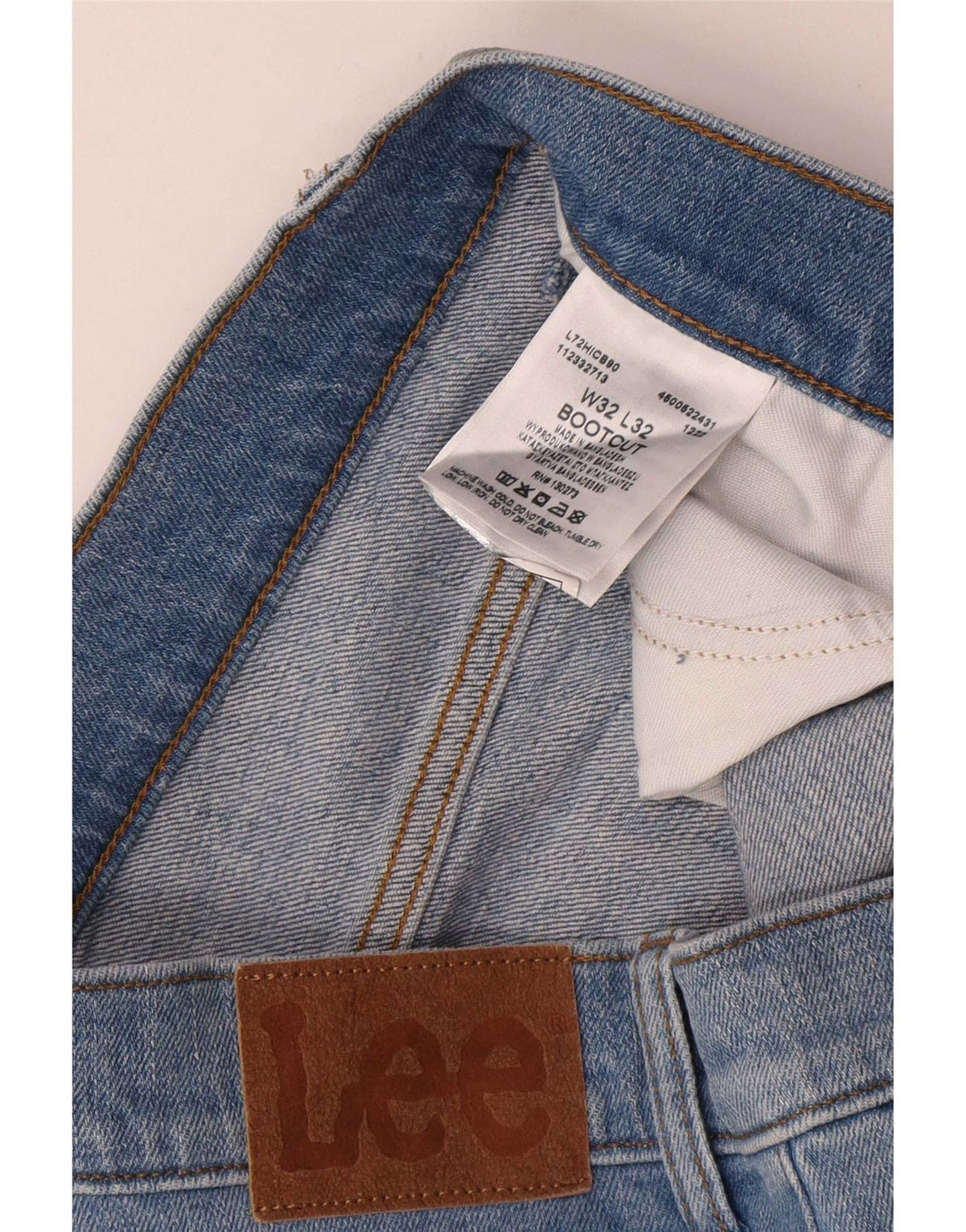 Blugi Bootcut Lee pentru bărbați W32 L32 Bumbac albastru