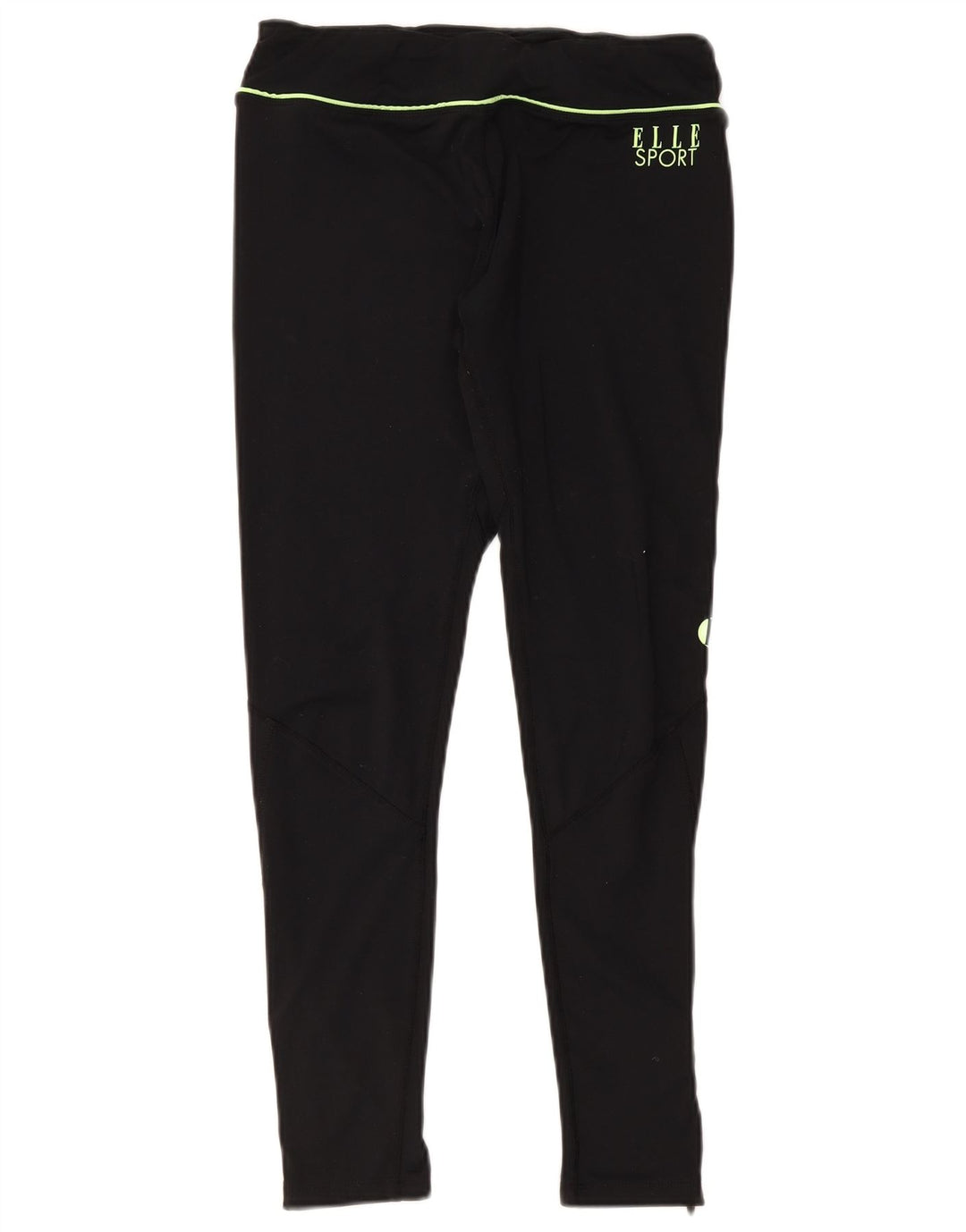 Leggings cu grafic pentru femei Elle Sport UK 14 Poliester mediu negru
