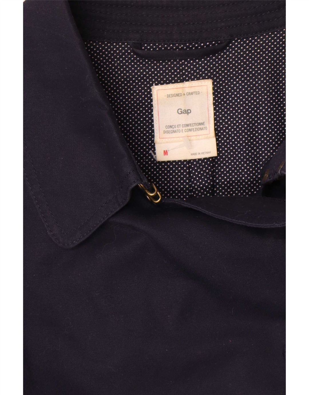 Trench pentru femei Gap UK 14 Medium Bleumarin
