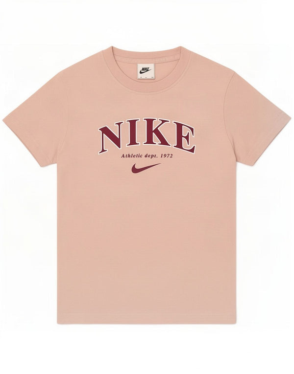 Tricou grafic Nike pentru fete Top 8-9 ani mic bumbac roz