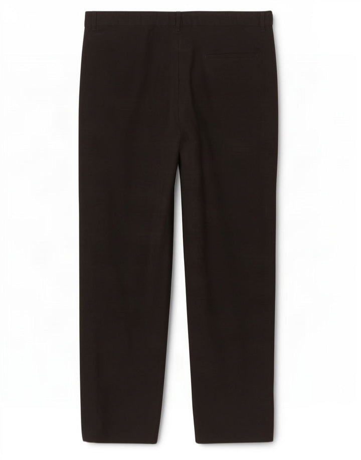 Marks & Spencer Pantaloni drepți pentru bărbați L36 L30 Poliester negru