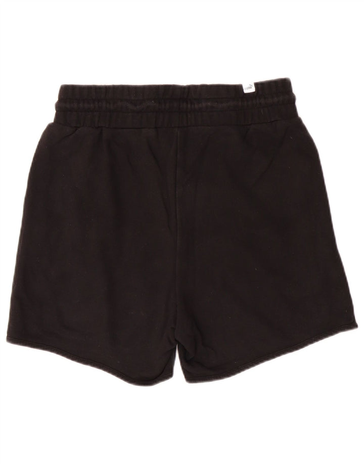 Pantaloni scurti sport PUMA pentru femei UK 8 Small Black Bumbac