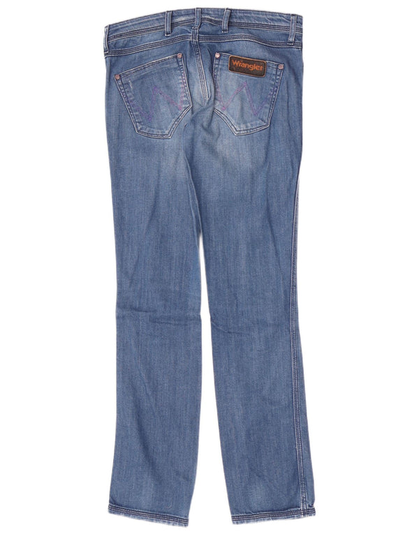 Wrangler Womens Lia advanced Slim Jeans W29 L32 Blue Bumbac