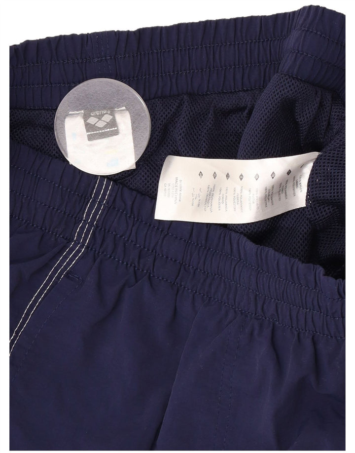 Pantaloni scurți sport pentru bărbați Arena, medii, nailon bleumarin