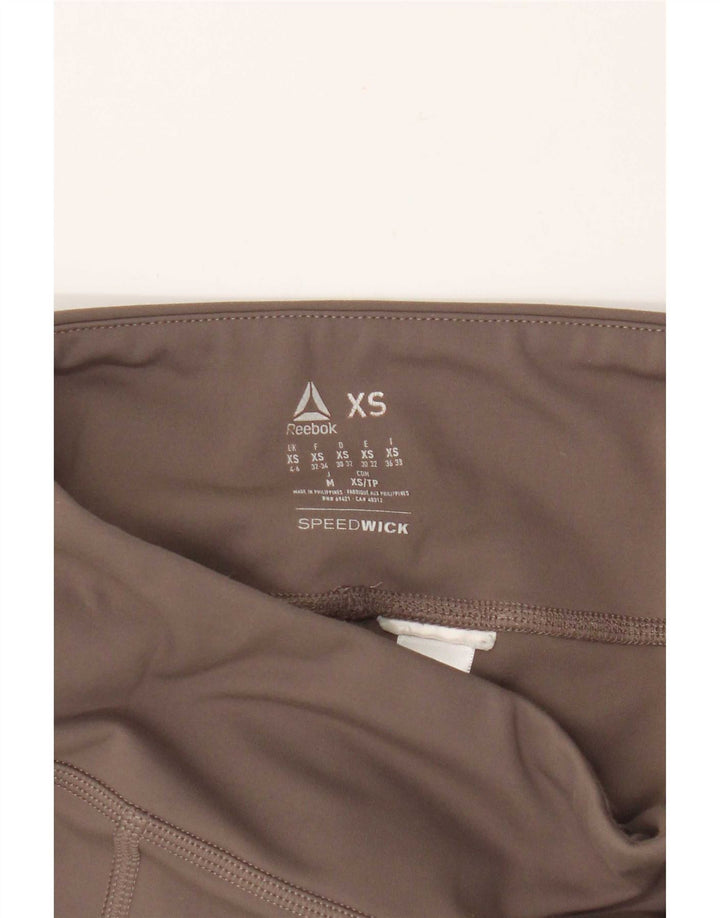 Leggings pentru femei Reebok UK 4/6 XS bej