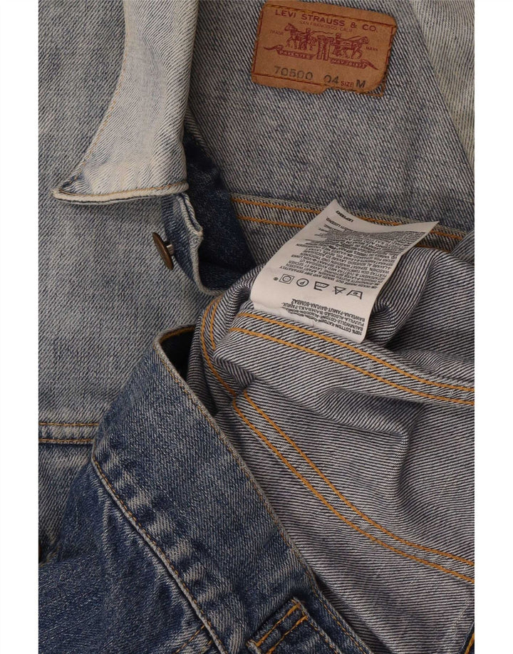 Jachetă de blugi Levi's pentru bărbați Acid Wash UK 38 Medium Blue Cotton Classic