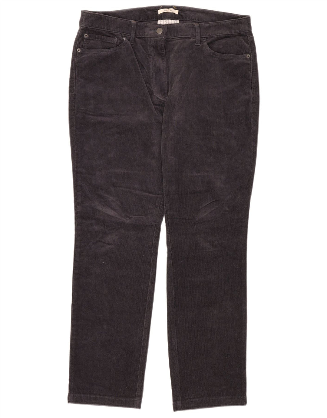 WHITE STUFF Pantaloni drepti din velur pentru bărbați UK 16 Large W32 L32 Bleumarin