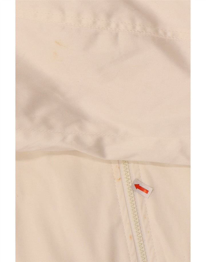 ICEBERG Bomber Jacket pentru bărbați UK 44 2XL Bumbac alb