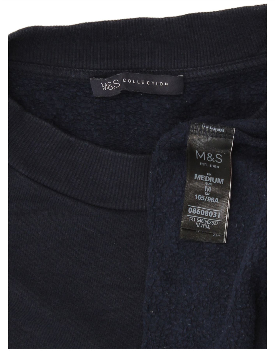 Pulover supradimensionat pentru femei Marks & Spencer UK 14 Medium Bleumarin