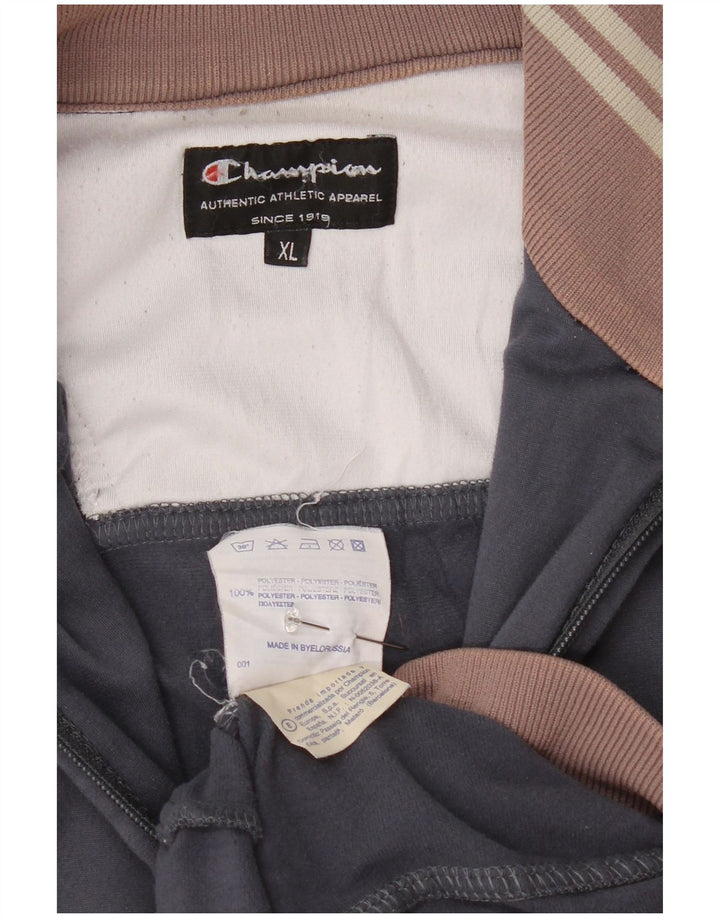 Jachetă de trening pentru bărbați Champion, XL, gri, poliester color bloc