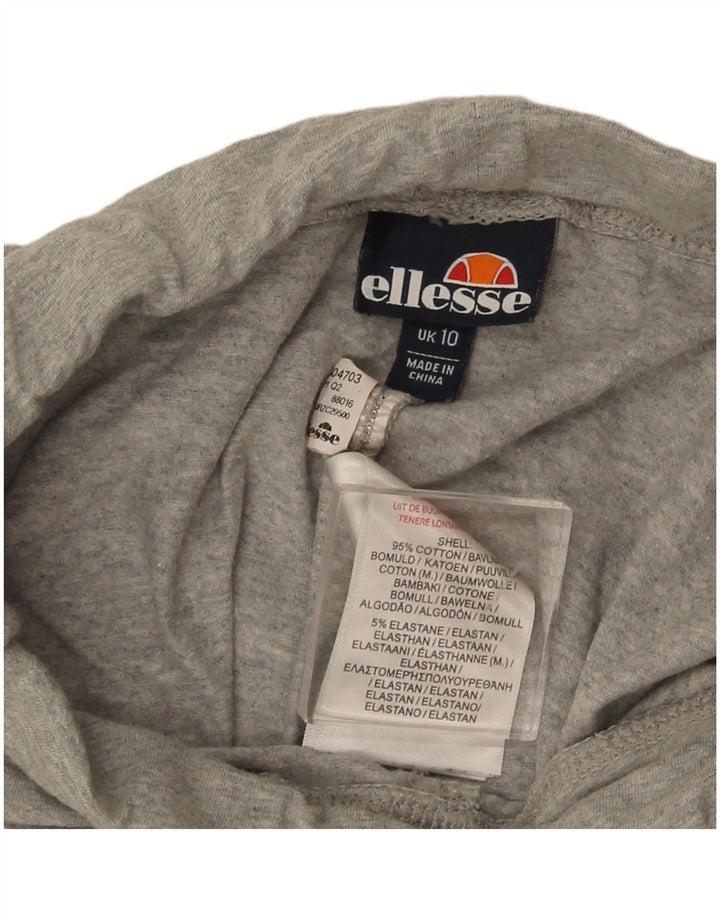 Leggings cu grafic pentru femei Ellesse UK 10, bumbac gri mic