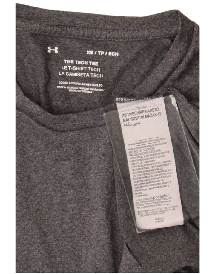 Tricou Under Armour pentru bărbați Top XS poliester gri