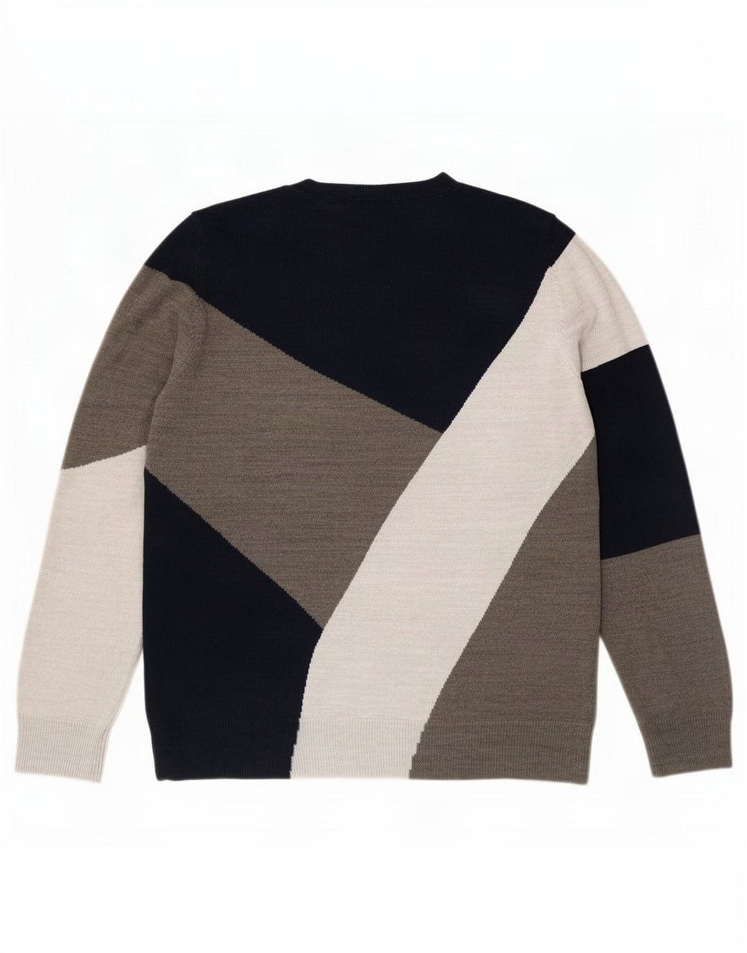 Pulover pentru femei Marks & Spencer cu decolteu triplu UK 12, gri mediu