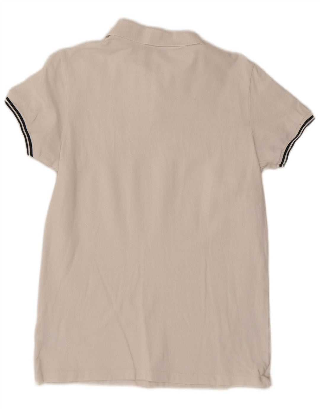 TRUSSARDI Boys Polo Shirt 15-16 Years White Cotton