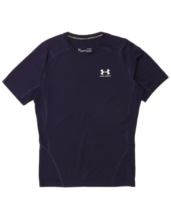 Tricou pentru bărbați UNDER ARMOUR Heat Gear Top mare bleumarin sintetic