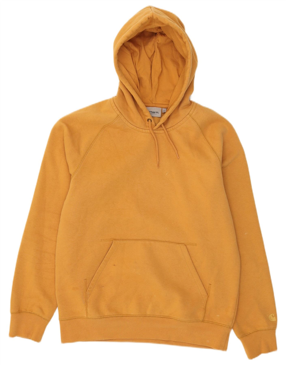 Pulover Carhartt pentru bărbați, bumbac galben mediu