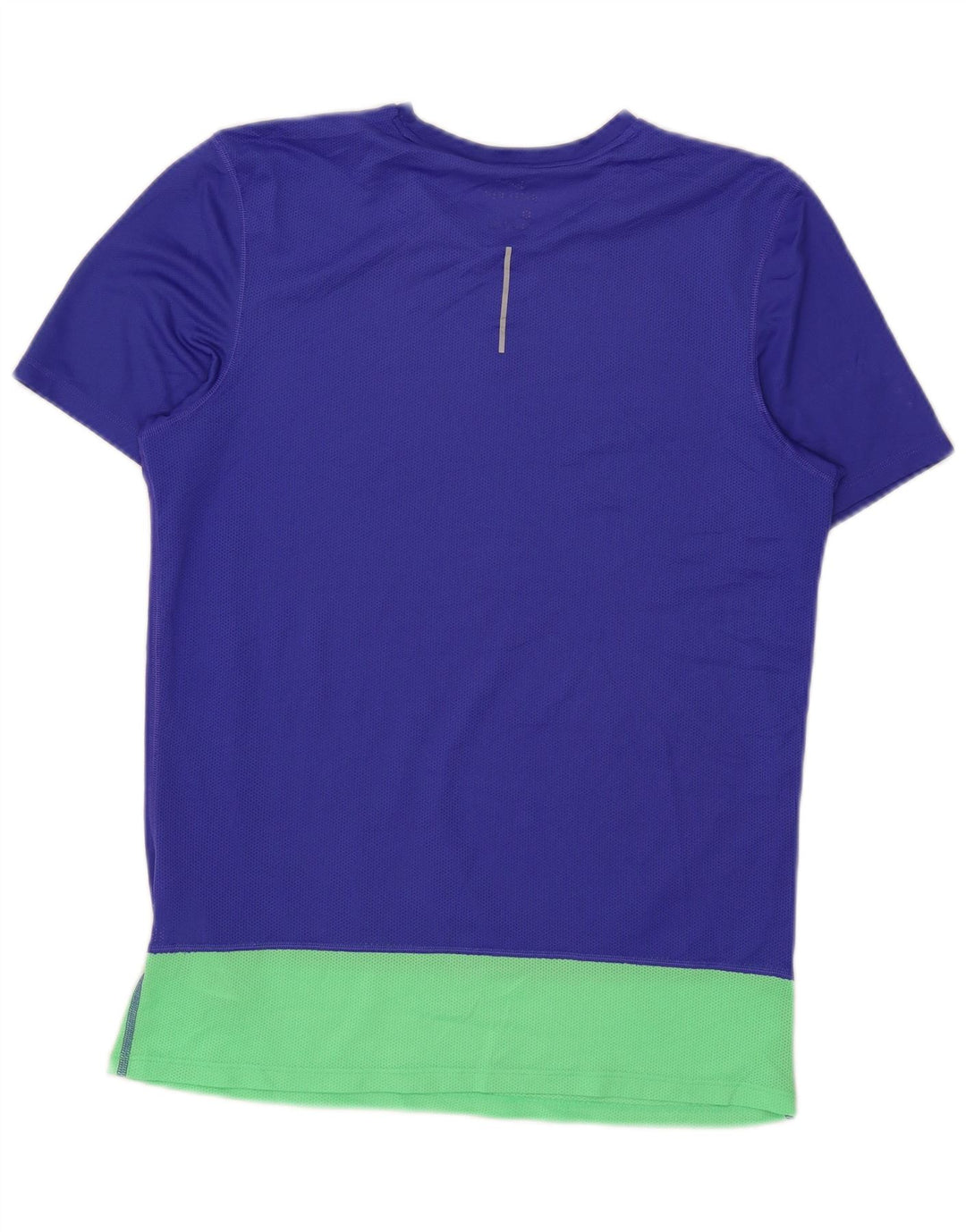 Tricou Nike Dri Fit pentru femei Top UK 14 Medium Blue Colorblock Poliester