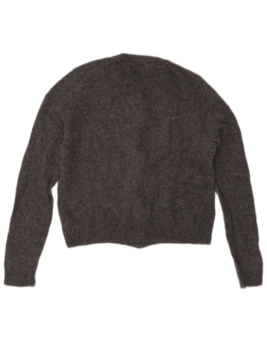 Pulover cardigan pentru femei Zara UK 10, lână gri mică