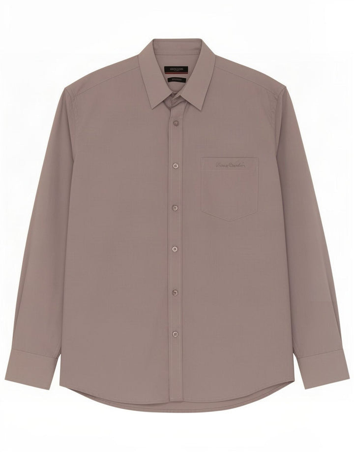 Cămașă pentru bărbați Pierre Cardin Regular Fit Poliester mare, gri