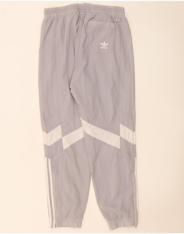 Pantaloni de trening pentru femei Adidas Pantaloni de jogging UK 14 mare, gri, bloc de culoare