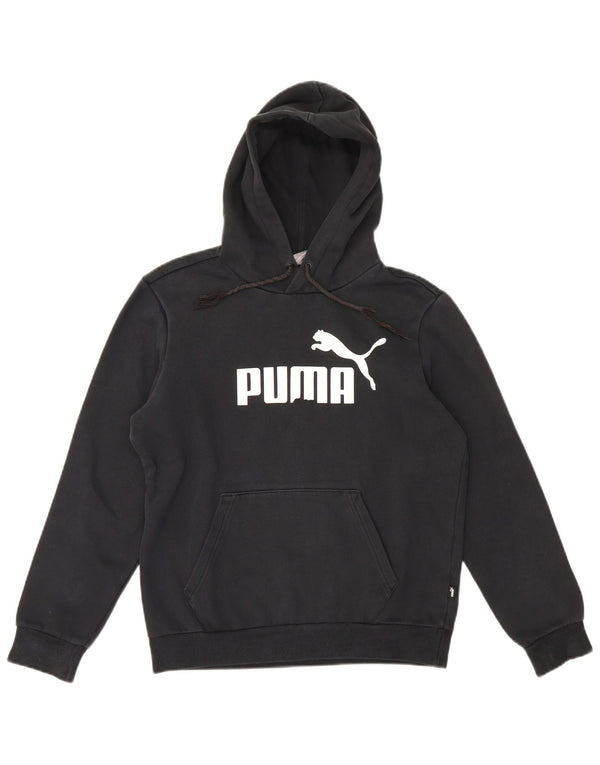 Pulover pentru bărbați Puma Graphic Hoodie XS Bumbac negru
