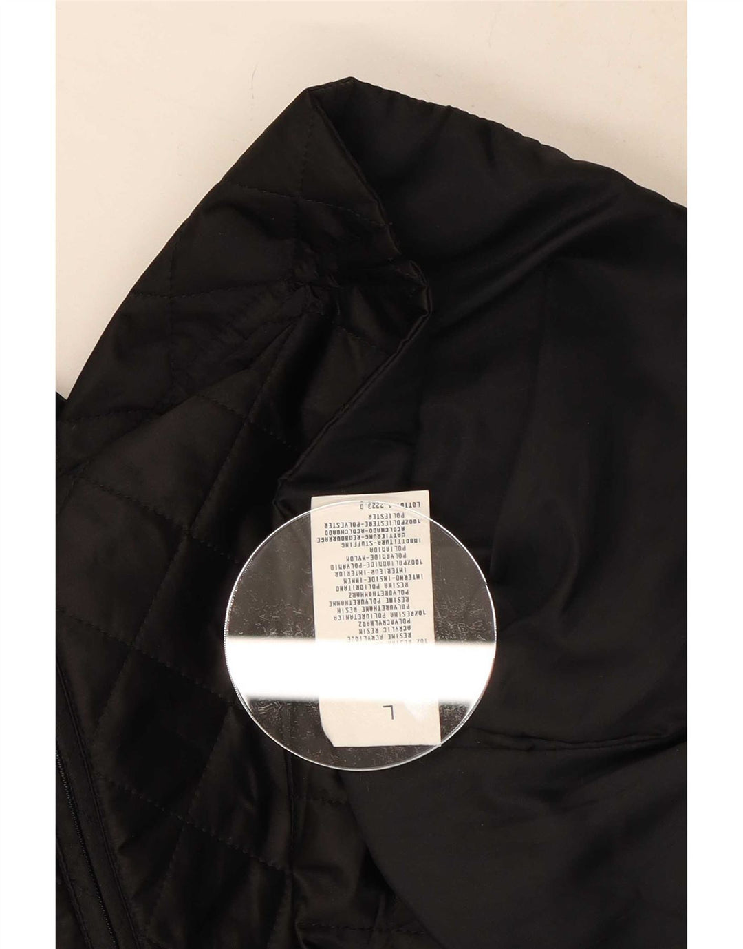 Gilet matlasat Benetton pentru femei UK 16, mare, negru, poliamidă