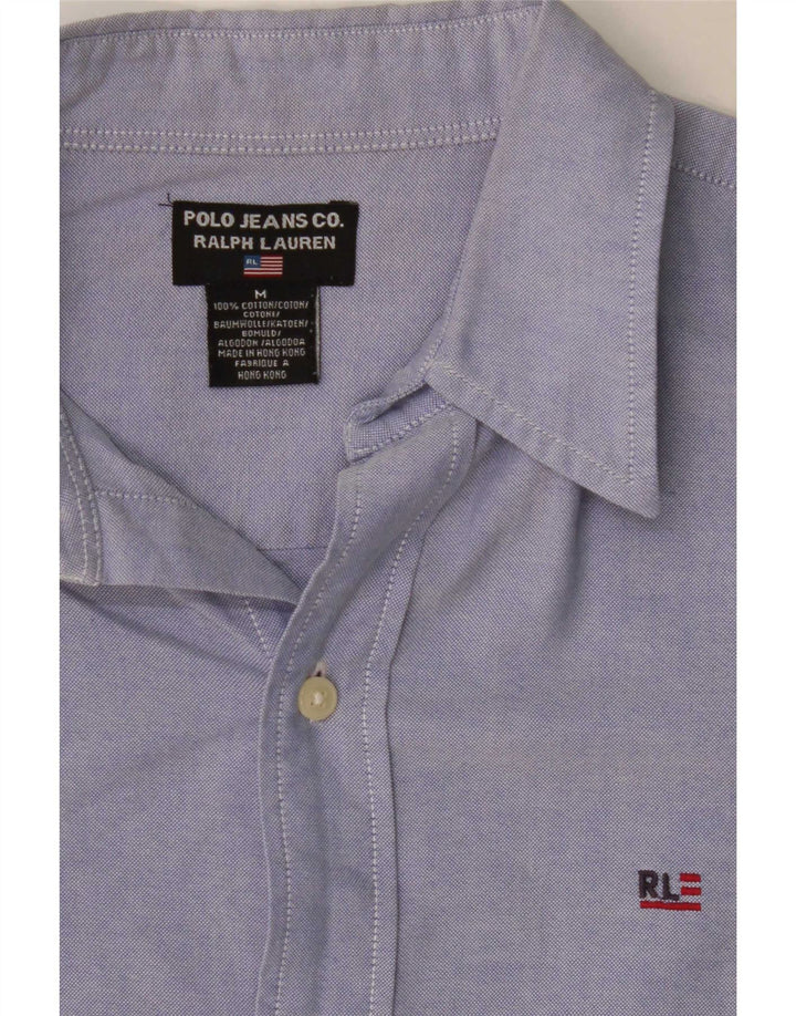 Cămașă pentru bărbați Ralph Lauren, bumbac albastru mediu clasic