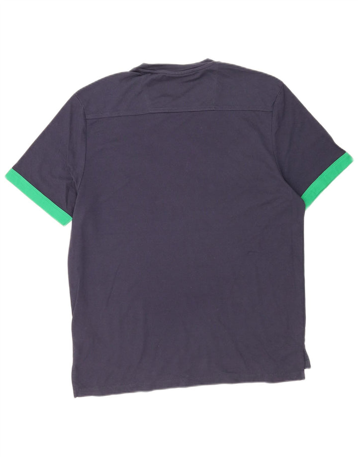 Tricou Bărbați Dkny Top Mediu Bleumarin Bumbac