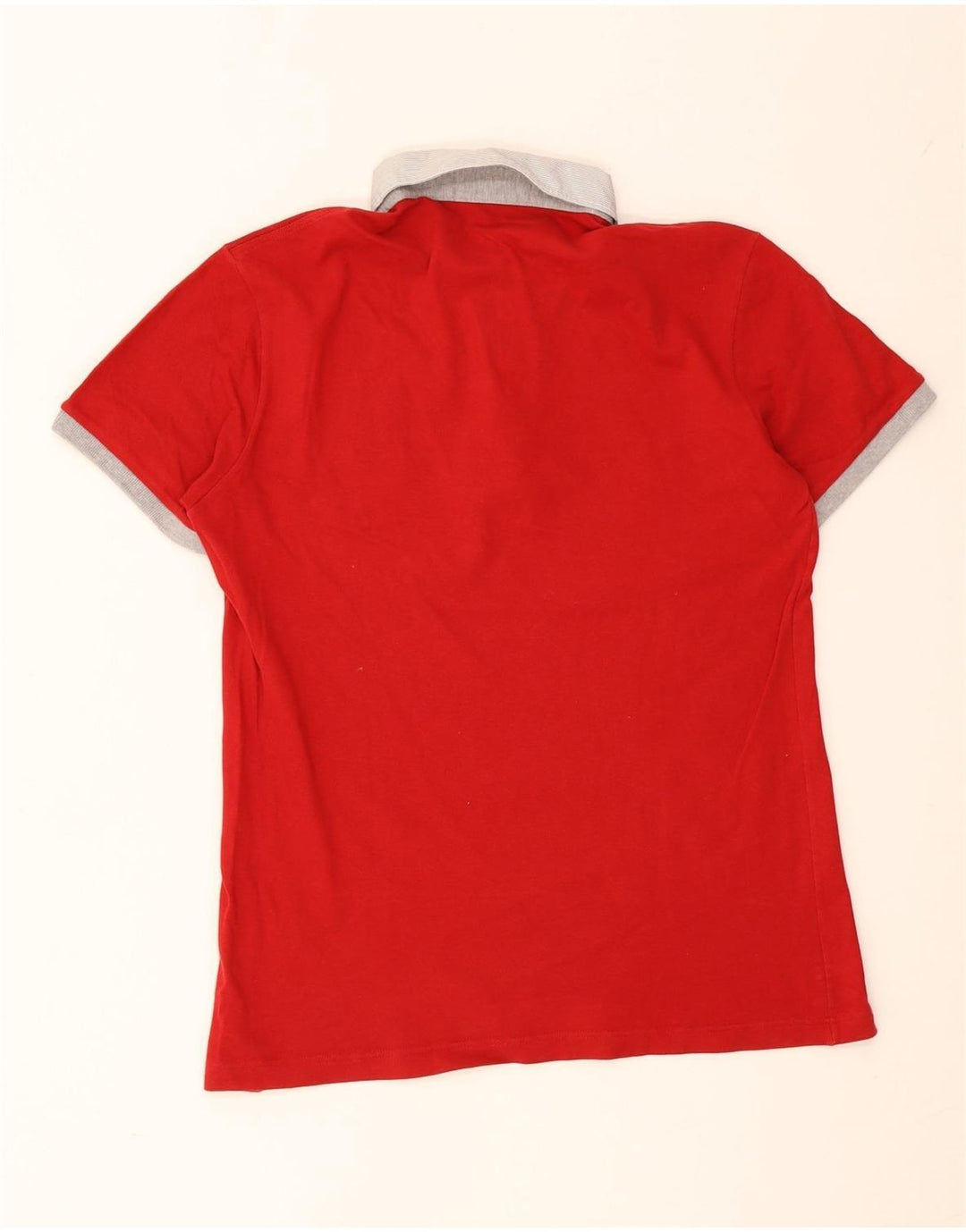 Tricou polo de rugby pentru bărbați Fred Perry, bumbac roșu mare
