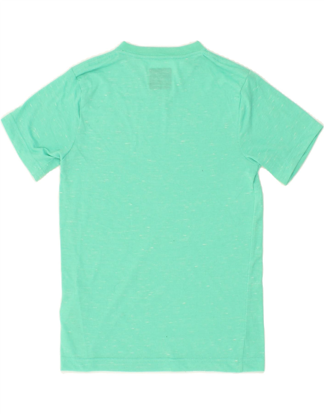 HURLEY Boys T-Shirt Top 10-11 Years Medium  Green Flecked Polyester Vintage Hurley and Second-Hand Hurley from Messina Hembry 