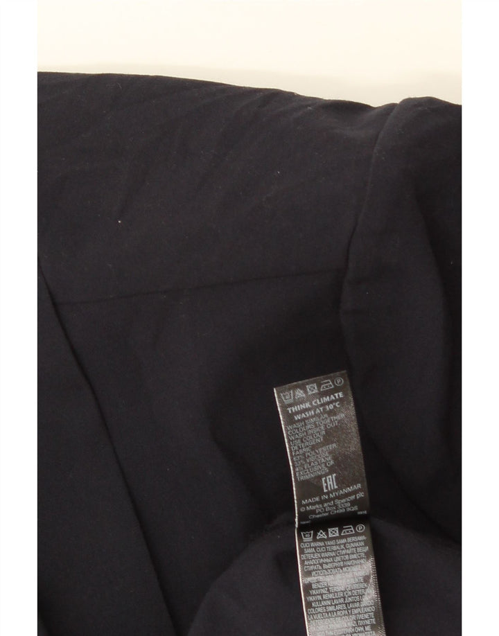 Jachetă pentru femei Marks & Spencer Open Blazer UK 20 2XL Bleumarin Poliester