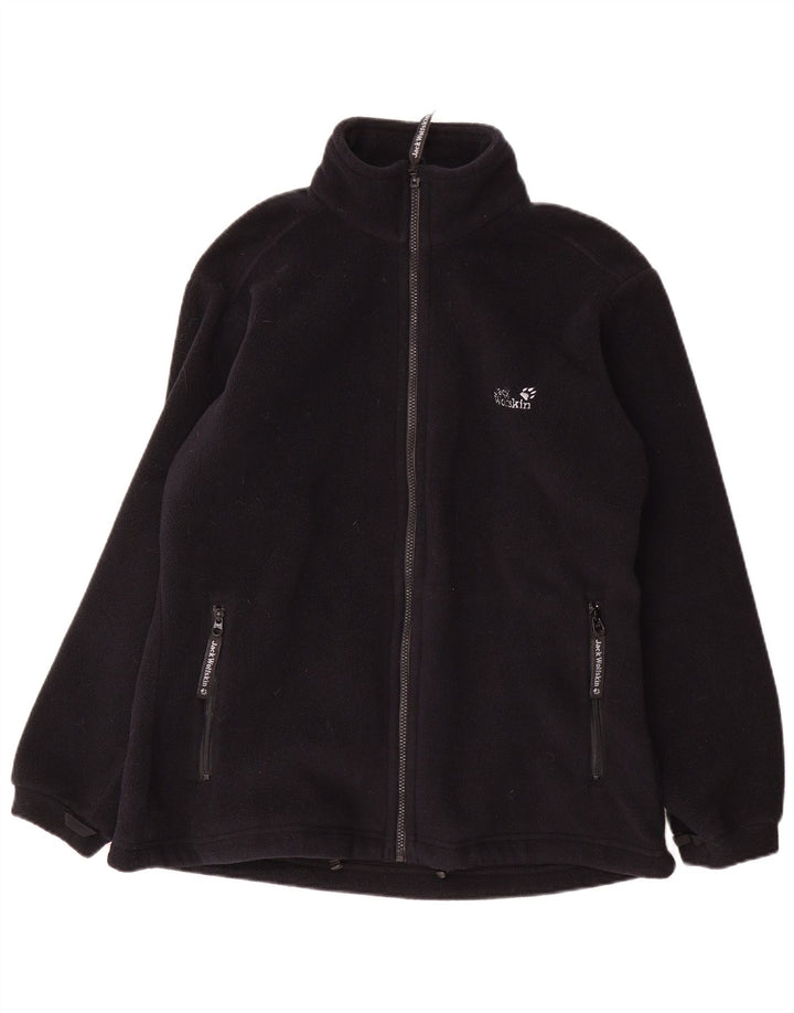 Jack Wolfskin Jachetă pentru femei Liner Fleece UK 18/20 XL Poliester negru