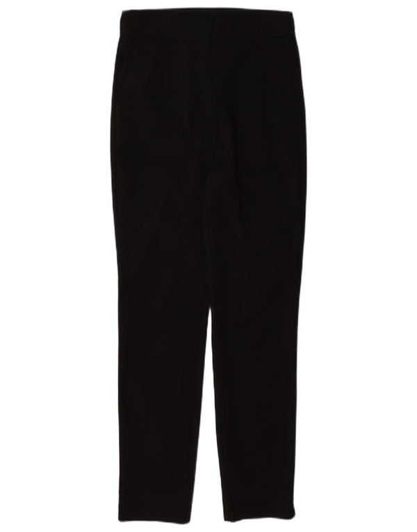 Pantaloni Capri Slim Fit pentru Damă Zara Mici L26 L22 Bumbac Negru