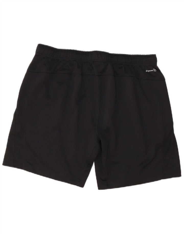 Pantaloni scurți sport pentru bărbați RUSSELL ATHLETIC XL poliester negru