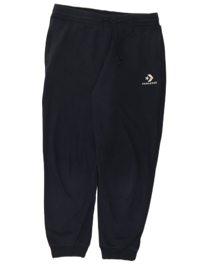 Pantaloni de trening Converse pentru bărbați Pantaloni de jogging, mediu, bleumarin, bumbac