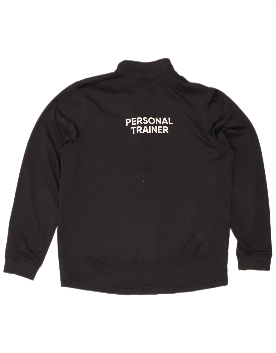 Pulover pentru bărbați Cold Gear Graphic Gâtul cu fermoar Under Armour, mediu negru
