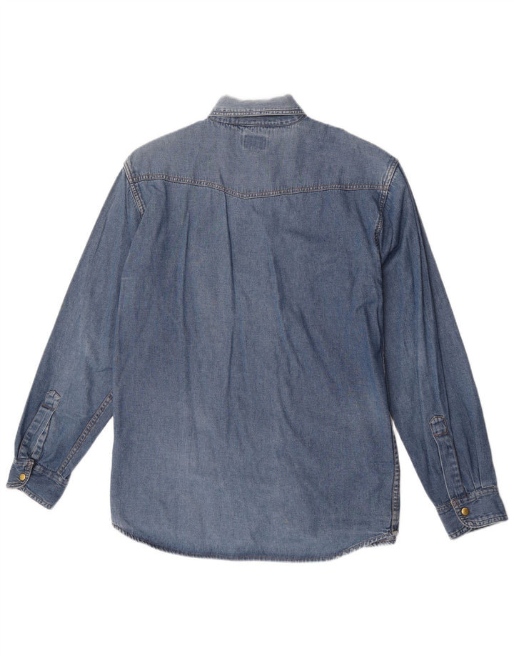 Cămașă din blugi pentru bărbați Tailor & Son Mărimea 41/42 Mare Albastru