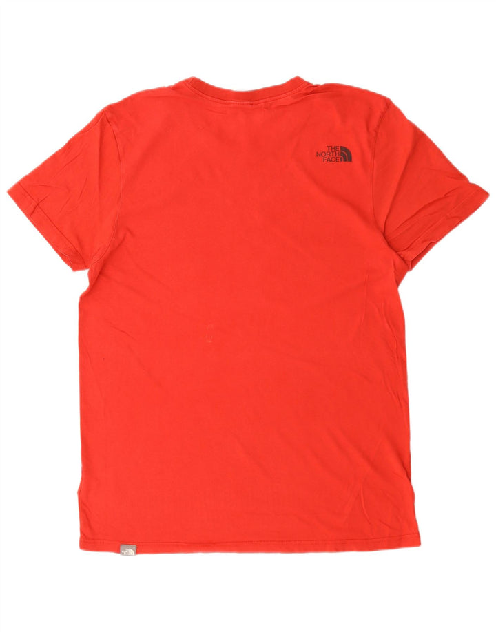 Tricou grafic pentru bărbați The North Face Top din bumbac roșu mediu