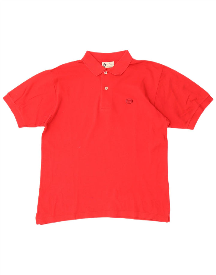 SERGIO TACCHINI Tricou Polo Bărbați IT 46 Bumbac Roșu Mic