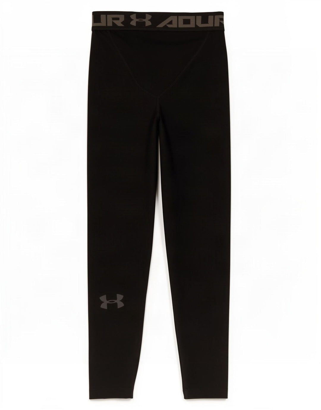 Leggings grafic Under Armour pentru băieți 11-12 ani, mari, negru, poliester