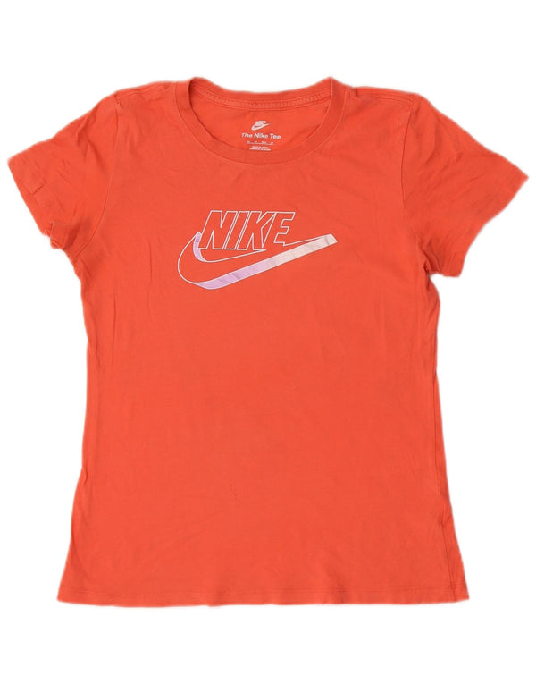 Tricou grafic Nike pentru femei Top UK 6 XS Portocaliu