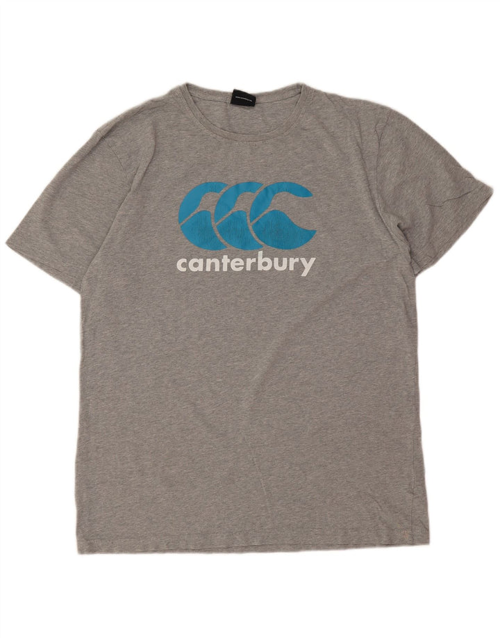 Tricou grafic pentru bărbați Canterbury Top XL gri
