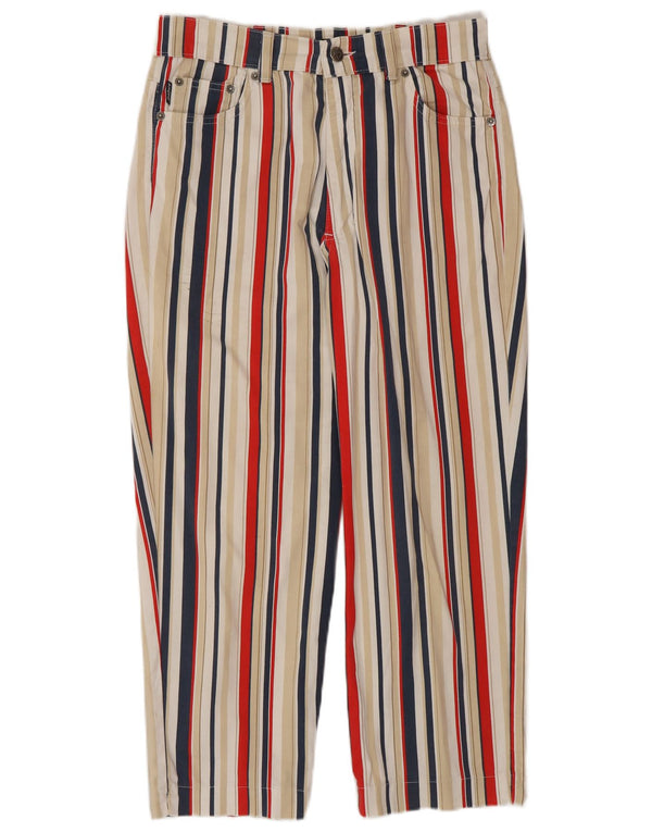 ANGELS Blugi de damă cropped EU 38 Medium W28 L25 Multicolore Dungi