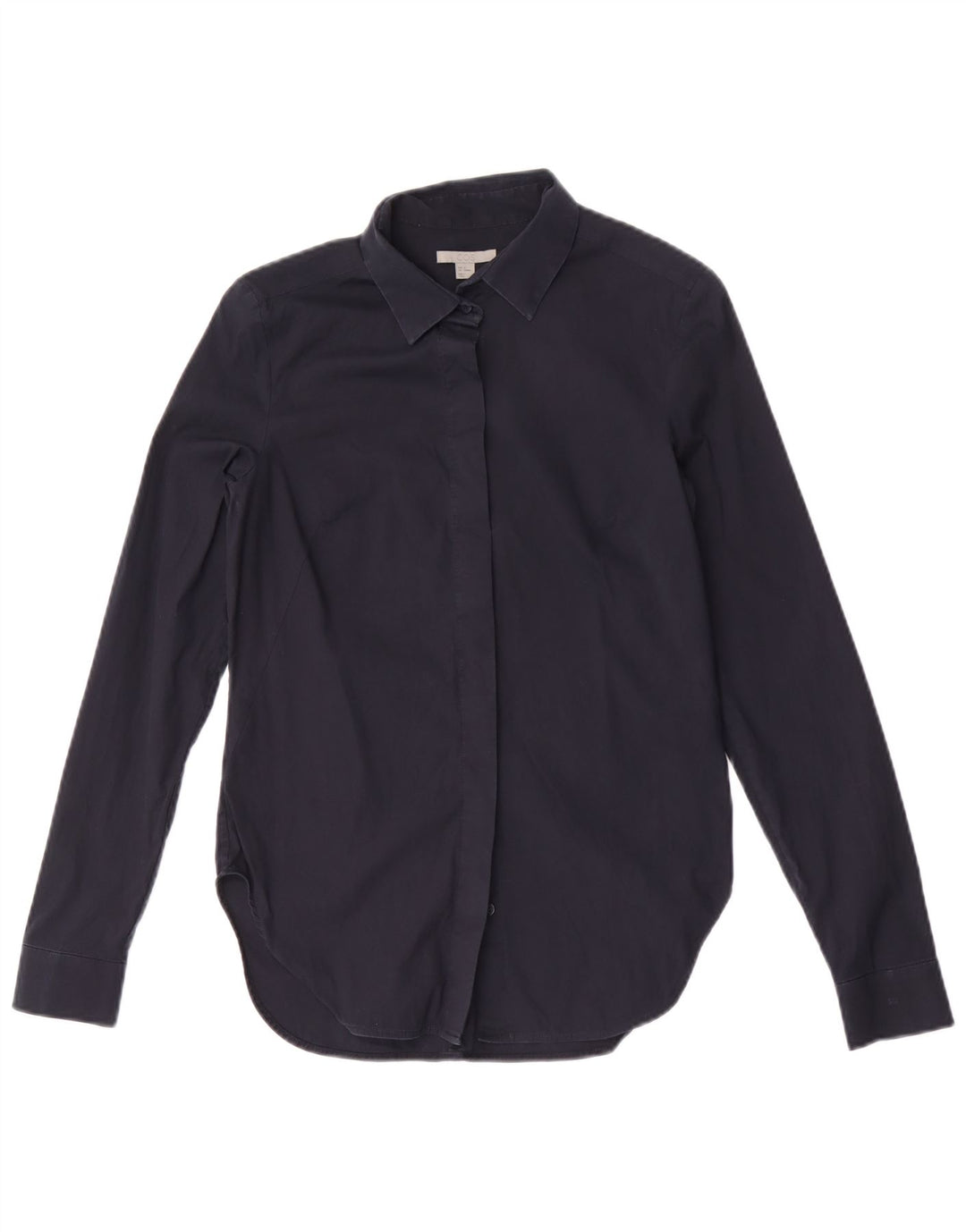Cămașă Cos Femei EU 34 XS Bumbac bleumarin