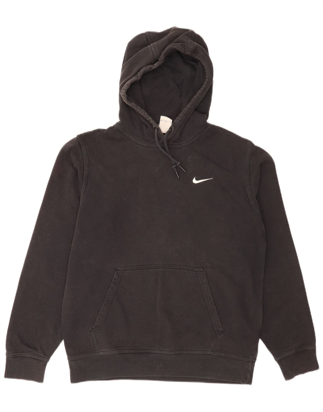 Pulover Nike pentru bărbați, bumbac mediu negru