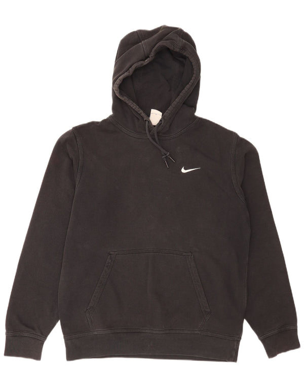 Pulover Nike pentru bărbați, bumbac mediu negru