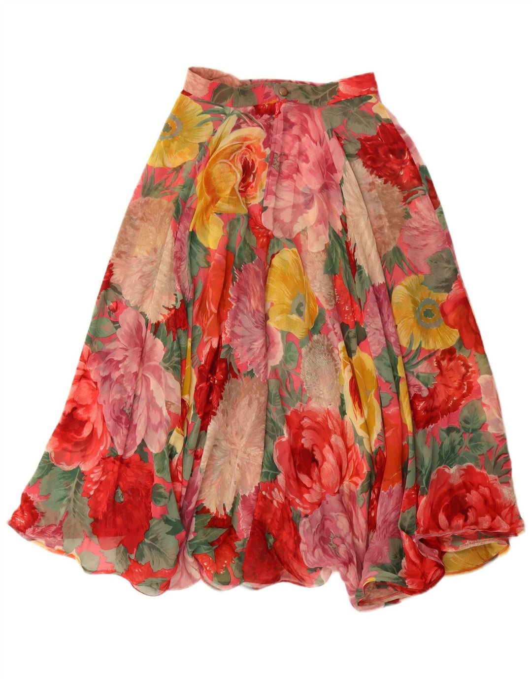 Set Fuste Vintage Femei 2 Piese IT 42 Medium W26 Multicolor Floral